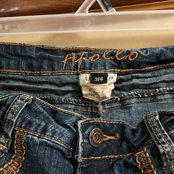 Apollo jeans size 3/4 blue vintage - Picture 3 of 9